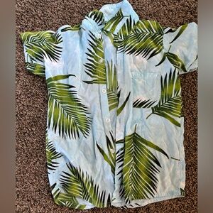 Boys Short Sleeved Hawaiian Shirt